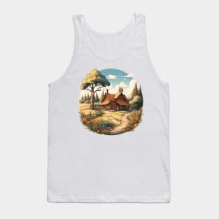 Tranquil Timber Dwelling Tank Top